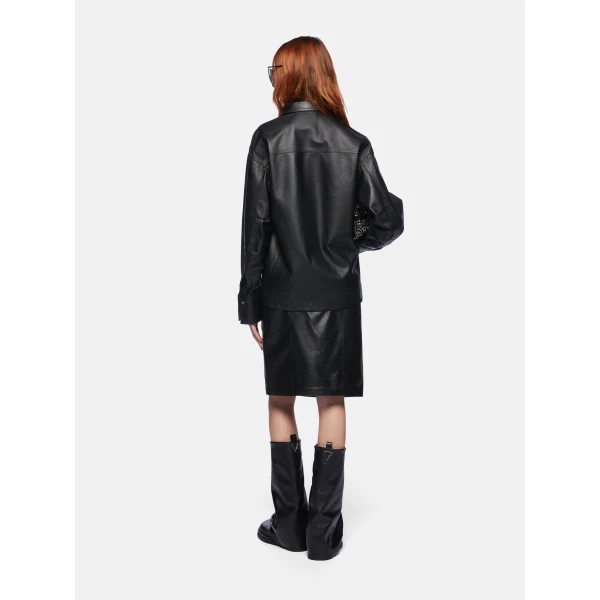 The Attico Black shirt, view 3