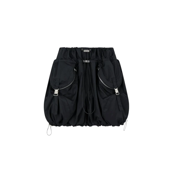 The Attico Black shorts