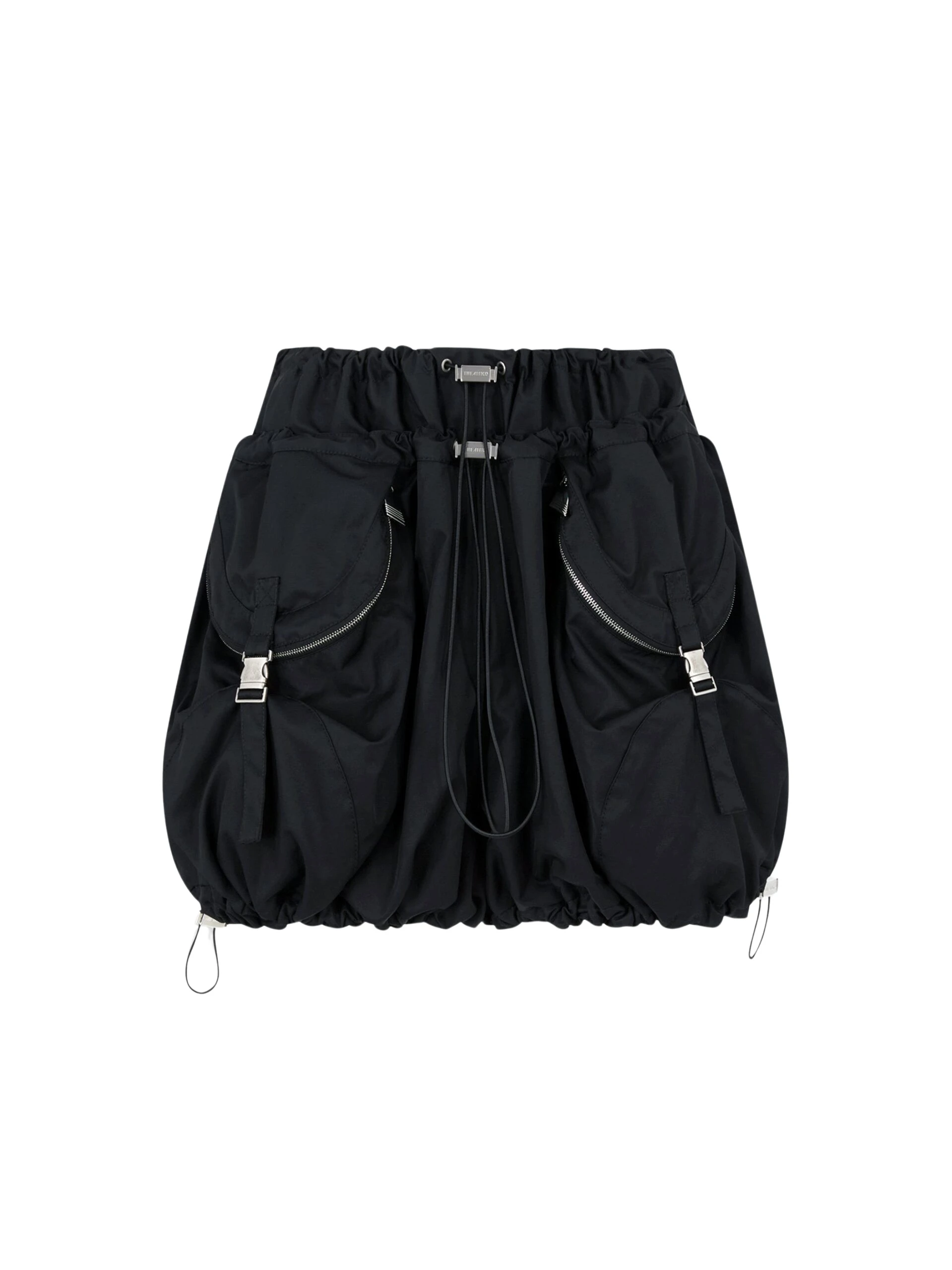 The Attico Black shorts