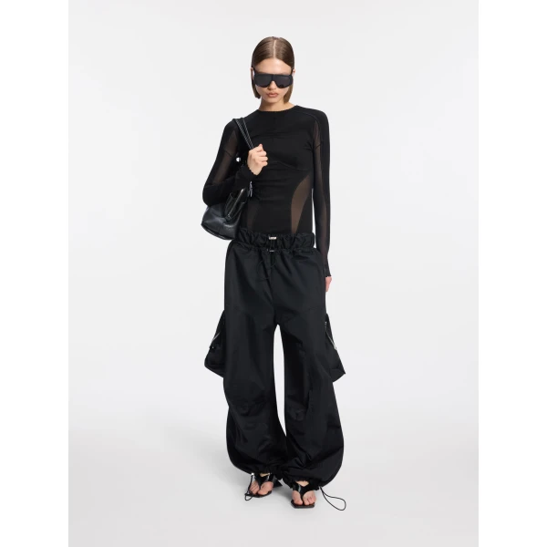 The Attico Black top, view 2