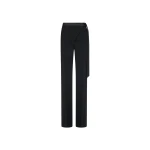 The Attico Black tuxedo pants