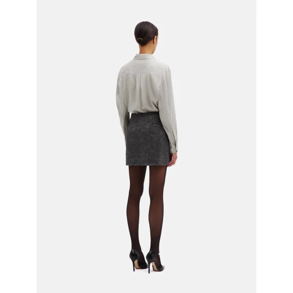 Blazé Milano Anabas Shirt in Joysail Beige and Black, view 2