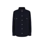 Blazé Milano Berber Shirt in Clapotis Dark Blue