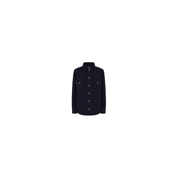 Blazé Milano Berber Shirt in Clapotis Dark Blue