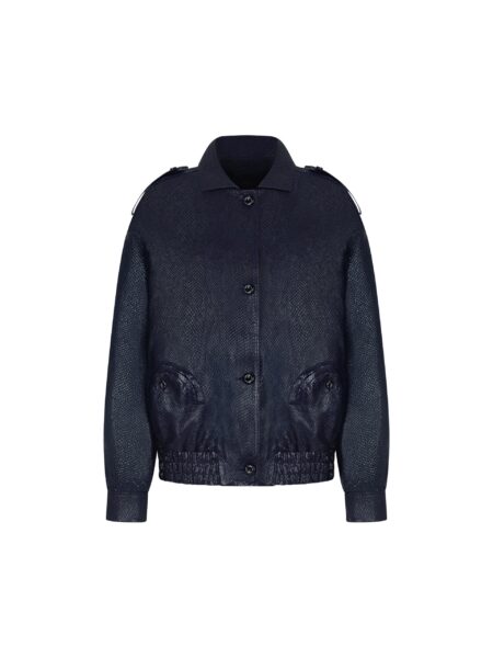 blazé milano charlie bomber in emera dark navy