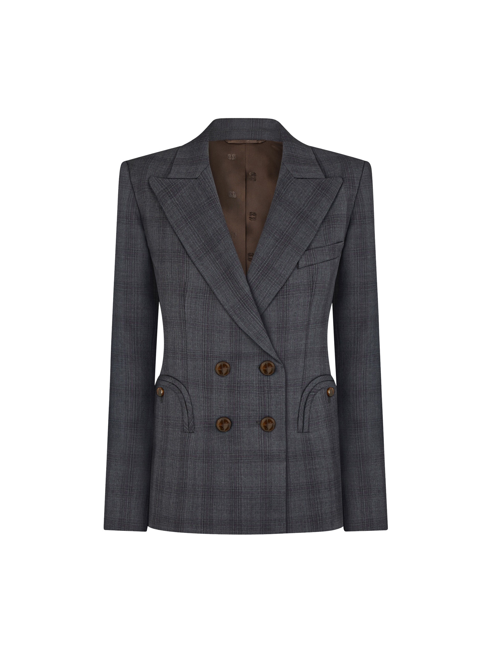 Blazé Milano Charmer Blazer in Bravado Grey