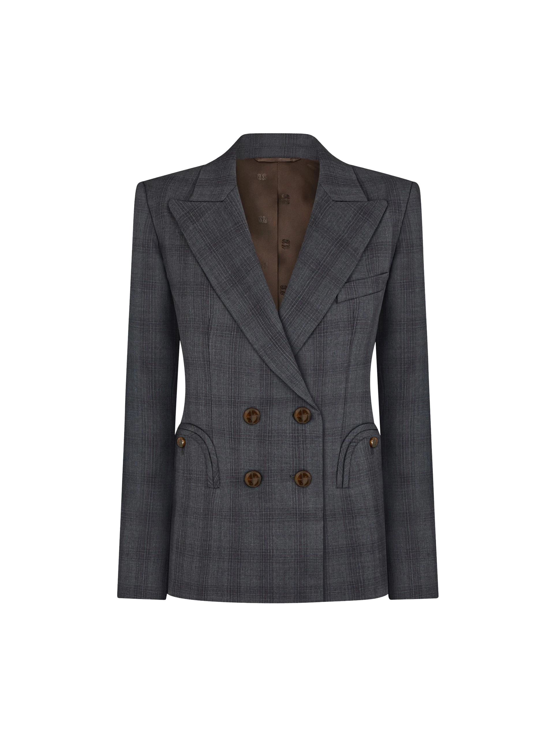 Blazé Milano Charmer Blazer in Bravado Grey