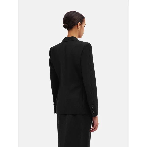 Blazé Milano Charmer Blazer in Classy Carbon Black, view 4
