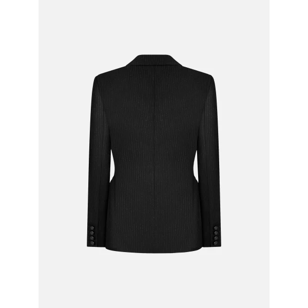 Blazé Milano Charmer Blazer in Classy Carbon Black, view 6