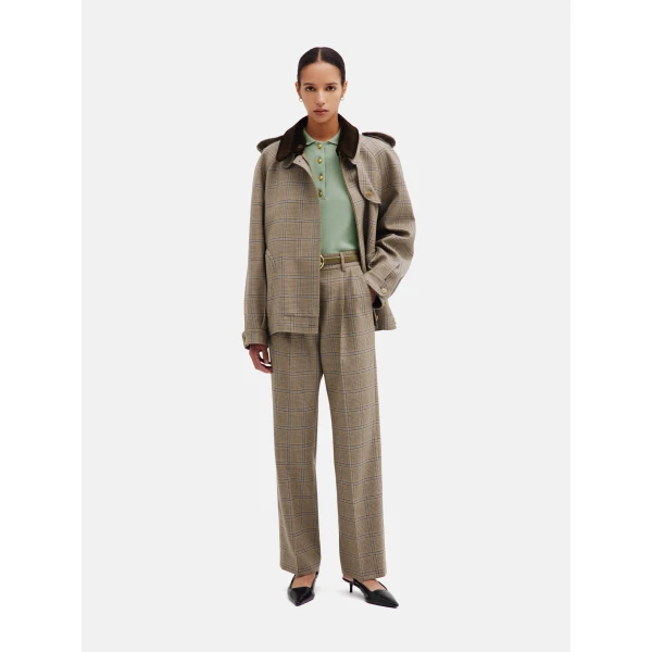 Blazé Milano Chausie Trench in Saona Beige Coat, view 4