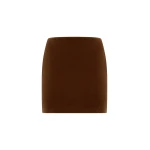 Blazé Milano Coci Mini Skirt in Jealousy Caramel