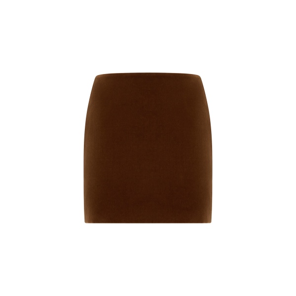 blazé milano coci mini skirt in jealousy caramel