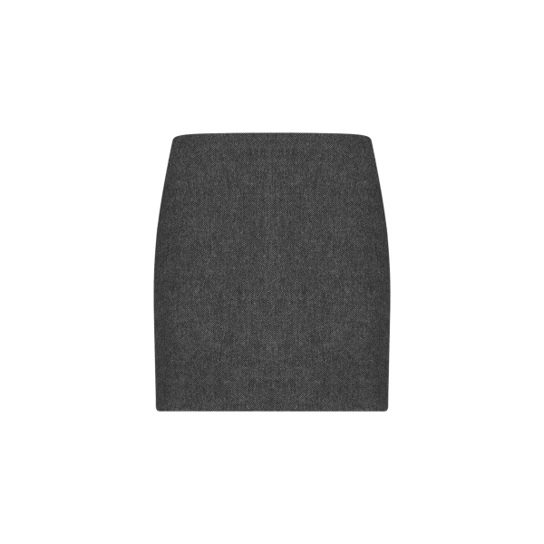 blazé milano coci mini skirt in jline black and white