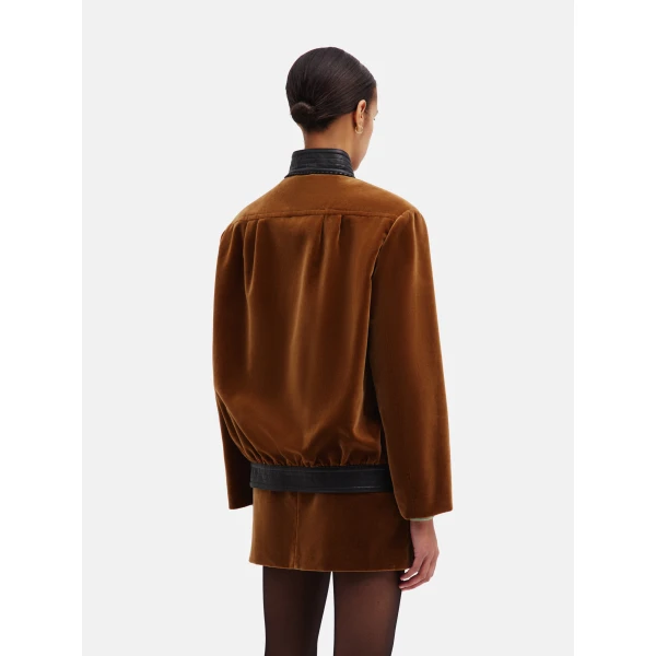 Blazé Milano Coiba Jacket in Jealousy Caramel, view 4