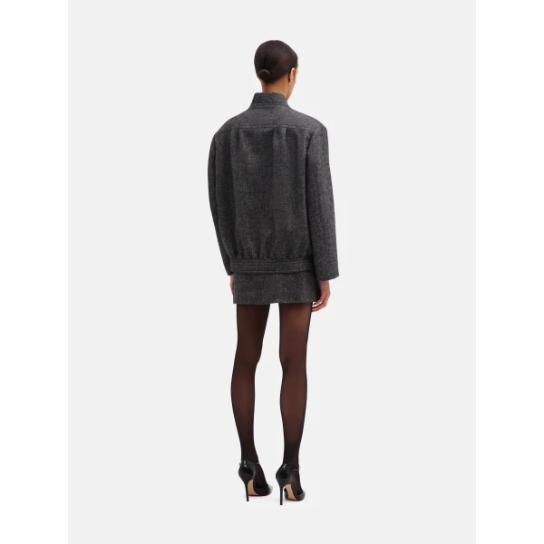 Blazé Milano Coiba Jacket in Jline Black and White, view 4
