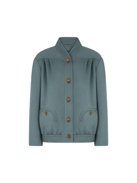 blazé milano coiba jacket in mystere aqua