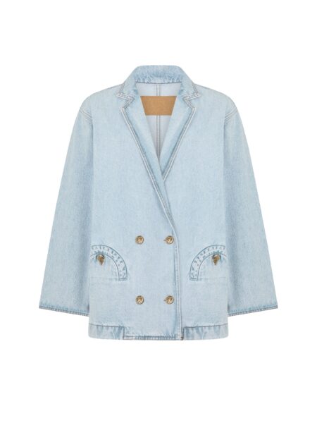 blazé milano cory jacket in nariida ice