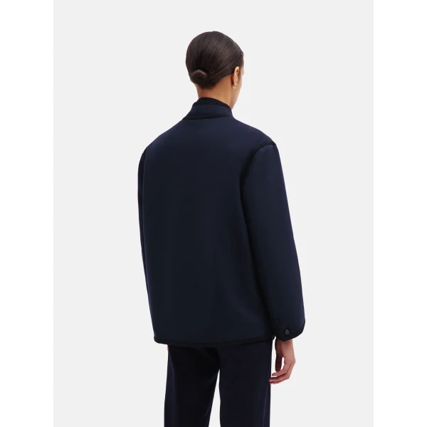 Blazé Milano Curly Jacket in Nitak Navy, view 4