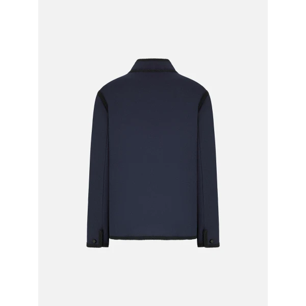 Blazé Milano Curly Jacket in Nitak Navy, view 6