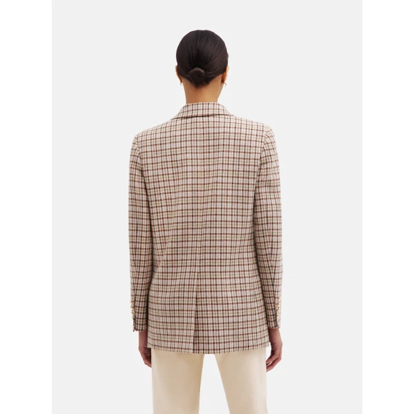 Blazé Milano Everyday Blazer in Agape Grey Mix, view 3