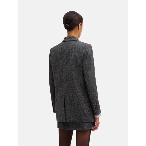 Blazé Milano Everyday Blazer in Jline Black and White, view 4