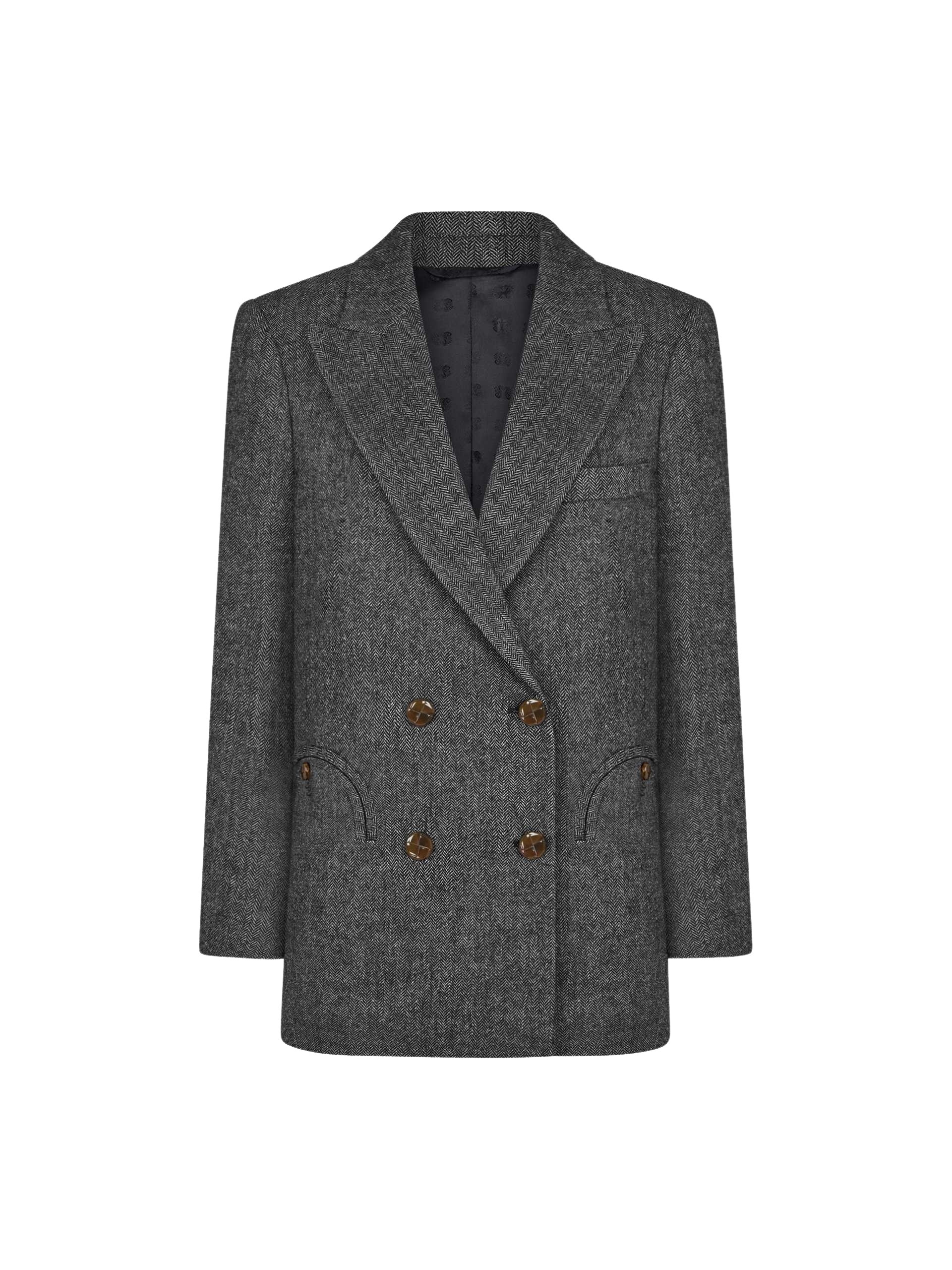 Blazé Milano Everyday Blazer in Jline Black and White