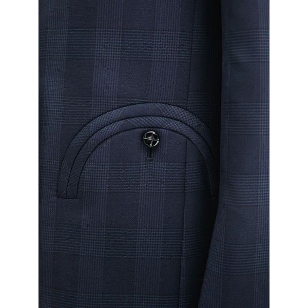 Blazé Milano Everynight Blazer in Aramis Navy, view 4