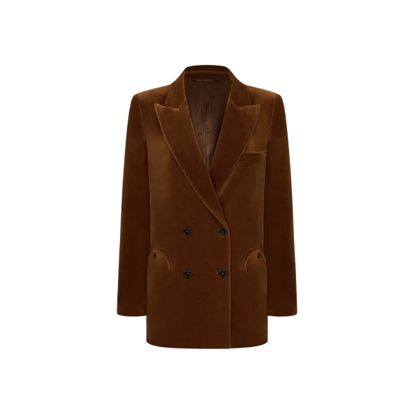Blazé Milano Everynight Blazer in Jealousy Caramel