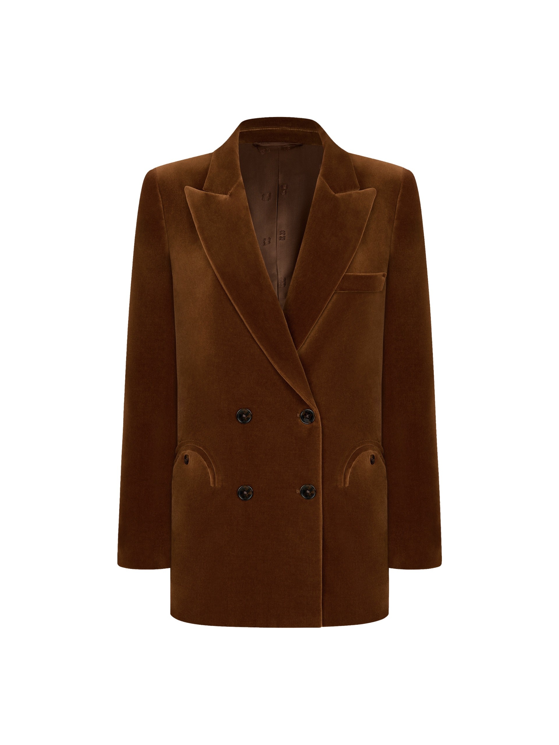 Blazé Milano Everynight Blazer in Jealousy Caramel