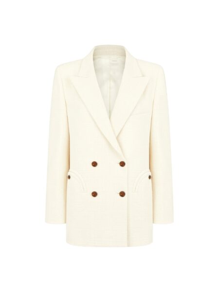 blazé milano everynight blazer in missy cream