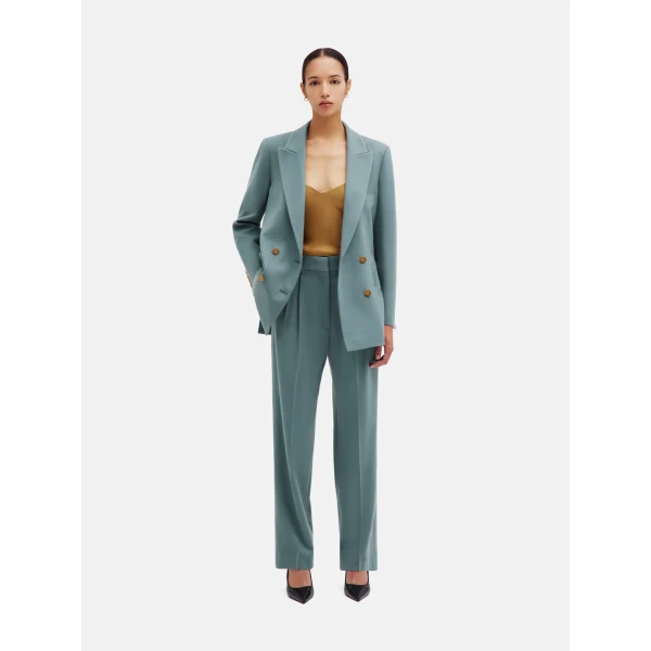 Blazé Milano Everynight Blazer in Mystere Aqua, view 3
