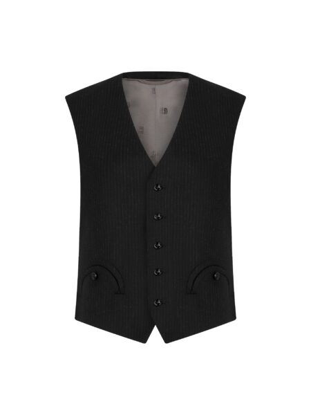 blazé milano feral gilet in classy carbon black