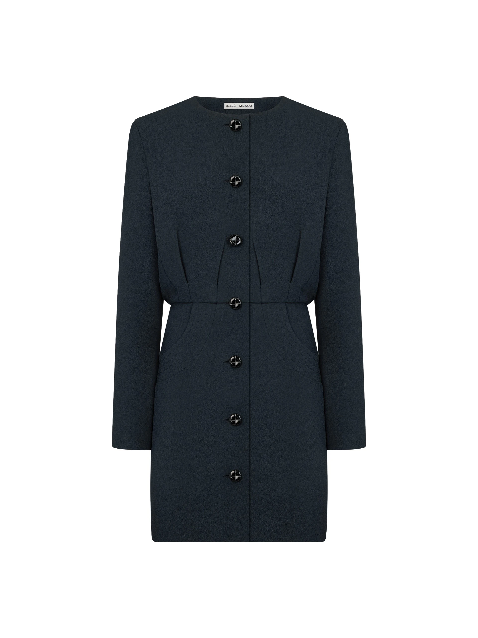 Blazé Milano Fresian Dress in Luna Night