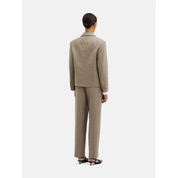 Blazé Milano Glassy Pant in Saona Beige, view 6