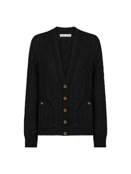 blazé milano ket cardigan in black