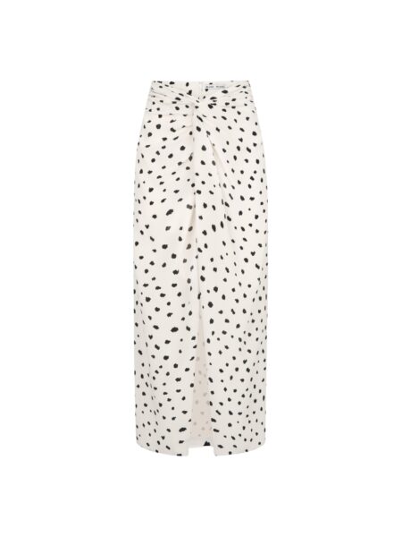 blazé milano konik maxi shirt in mariquita pois white