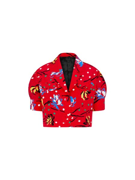 blazé milano lola jacket in solaris crab