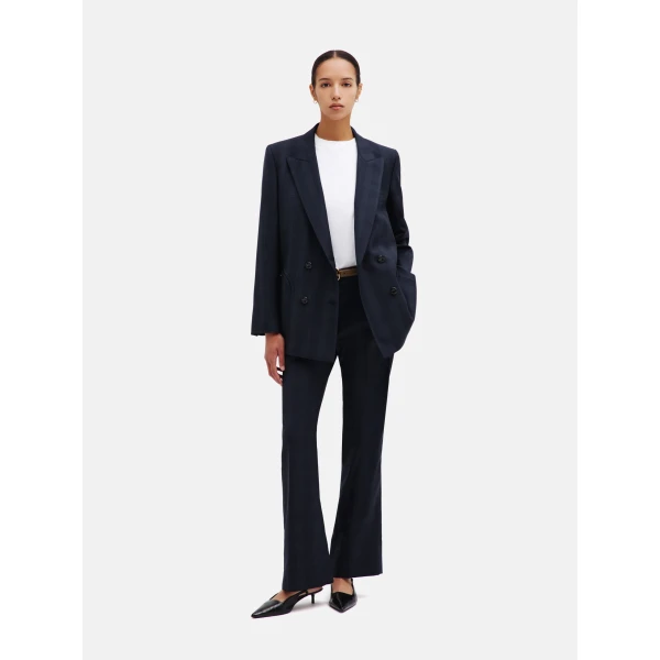 Blazé Milano Lundy Pant in Aramis Navy, view 4