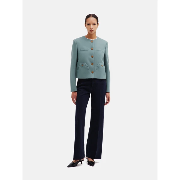 Blazé Milano Maline Pant in Clapotis Dark Blue, view 2