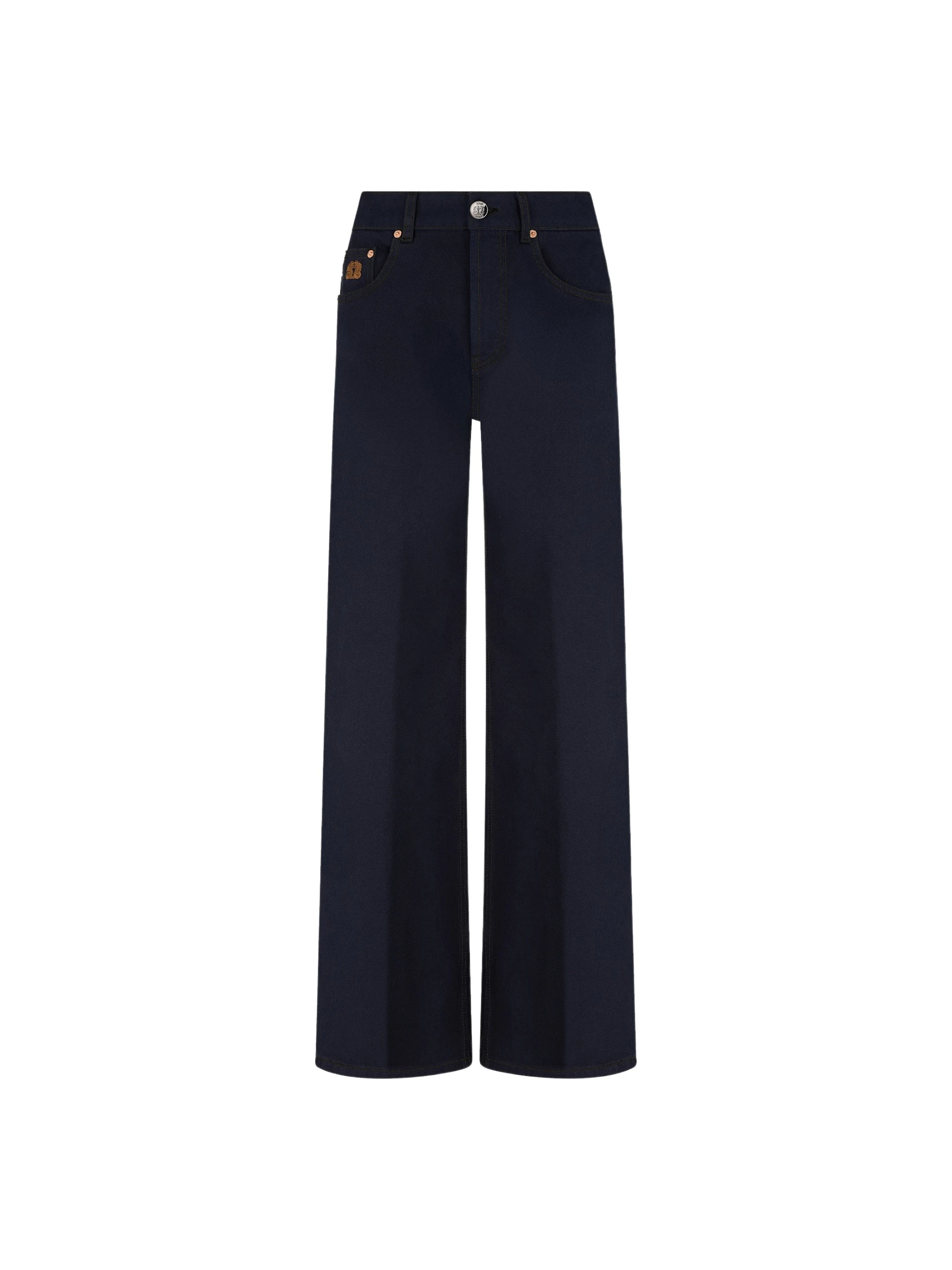 Blazé Milano Maline Pant in Clapotis Dark Blue