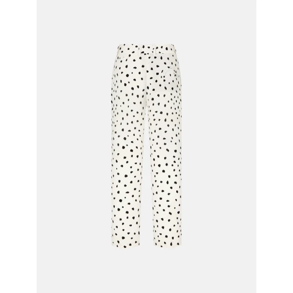 Blazé Milano Nana Pants in Mariquita Pois White, view 5