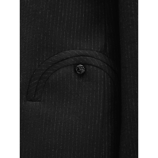 Blazé Milano Nightbreak Blazer in Classy Carbon Black, view 5