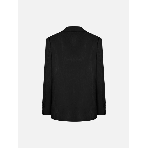 Blazé Milano Nightbreak Blazer in Classy Carbon Black, view 6