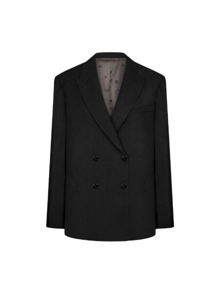 blazé milano nightbreak blazer in classy carbon black