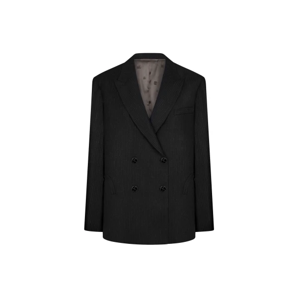 blazé milano nightbreak blazer in classy carbon black