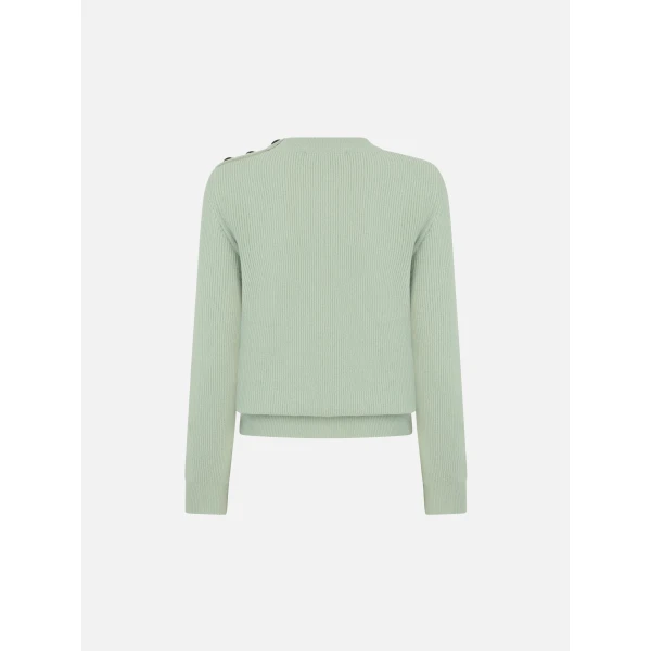 Blazé Milano Round Neck in Highland Sugar Knit, view 3