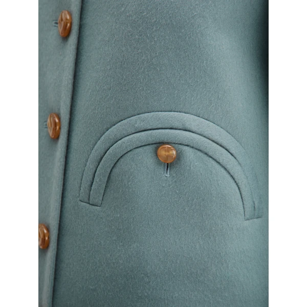 Blazé Milano Shamo Bolero in Mystere Aqua Jacket, view 5