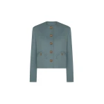 Blazé Milano Shamo Bolero in Mystere Aqua Jacket