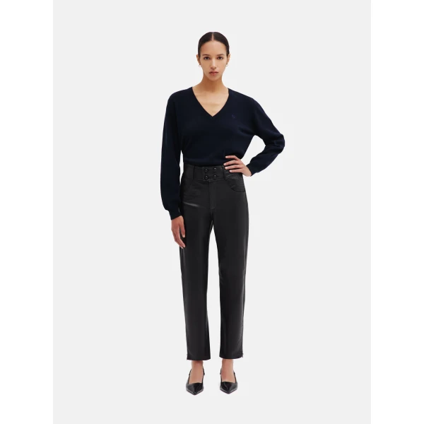 Blazé Milano V Neck in Highland Marino Knit, view 2