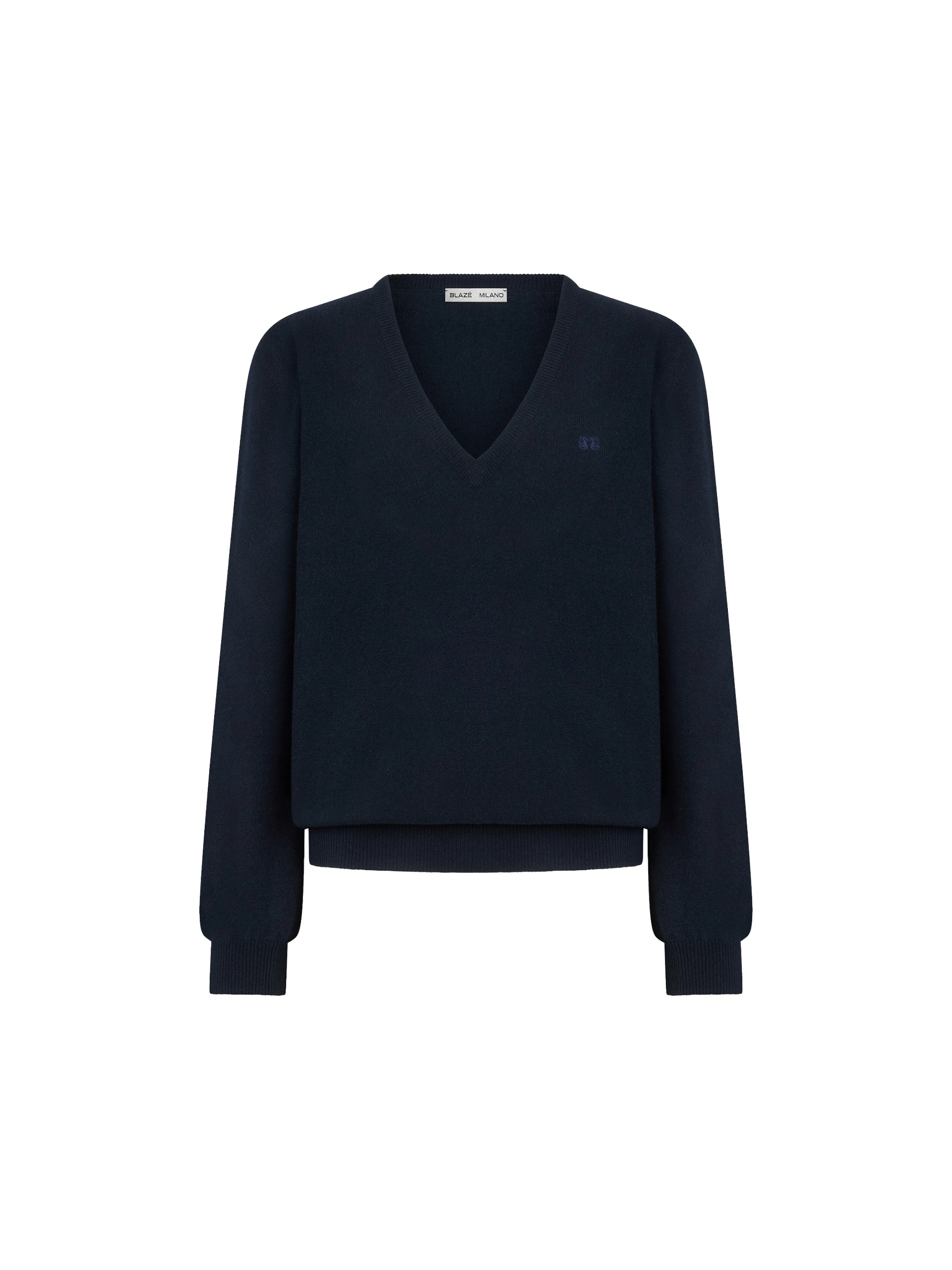 Blazé Milano V Neck in Highland Marino Knit